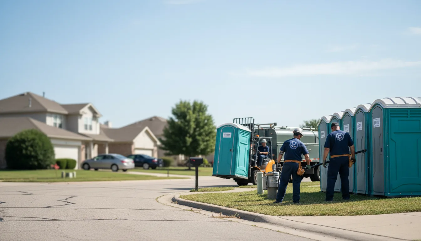 Porta Potty Rental in Casstown, OH near me